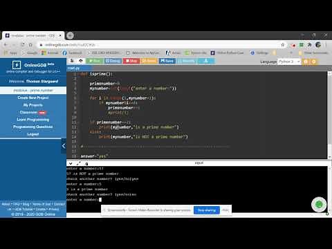 python functions and modules (for online GDB editor)