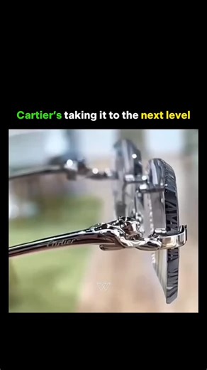 GlobalReelsHub | Cartier has redefined eyewear by blending it seamlessly with high jewelry. These custom glasses feature lenses cut like diamonds along... | Instagram