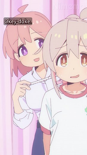 Measuring problems, it's #anime #animemoments #Nimemo #OniichanwaOshimai #Onimai #MahiroOyama #MihariOyama #animefyp #animetiktok