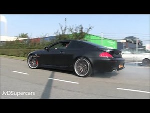 BMW M6 V10 w/ Eisenmann Exhaust - Drift, Revs & Accelerations..EPIC SOUND!