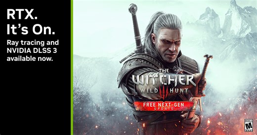 The Witcher 3: Wild Hunt’s Free Next-Gen Update Is Available Now, Bringing NVIDIA DLSS 3 & Ray Tracing