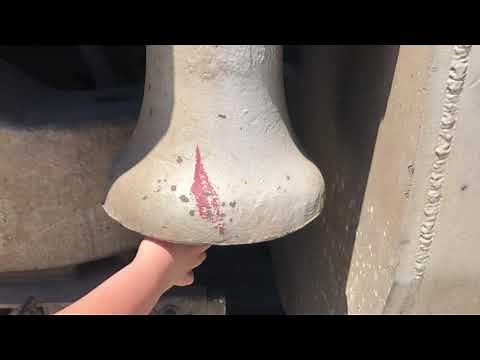 GE steel locomotive bell