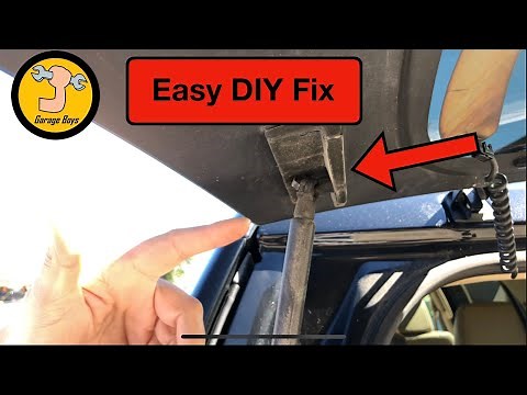 How To Replace Rear Window Shocks On Cars