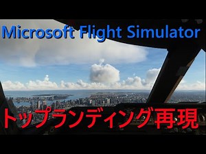 [MSFS2020] トップなランディング [Microsoft Flight Simulator]