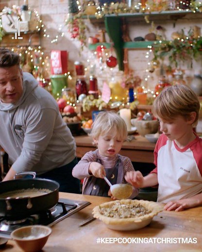 Keep Cooking At Christmas is back TOMORROW 8pm Channel 4. With a brilliant way to use up all your lovely Christmas Dinner leftovers....this is Jamie's Hodgepodge Pie! Set your reminders now because you do not want to miss this!! jamieol.com/ChristmasHodgepodgePie | Jamie Oliver
