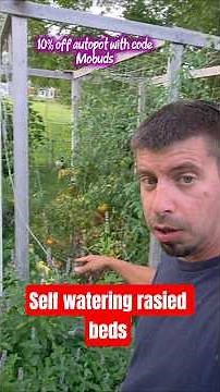 self watering raised beds thanks to autopots.