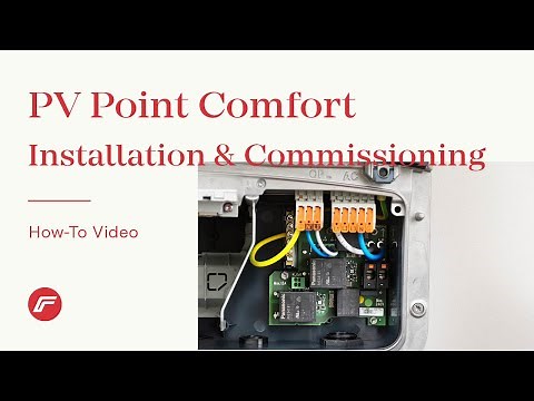 How-To Video: Installation & Commissioning of the PV Point Comfort