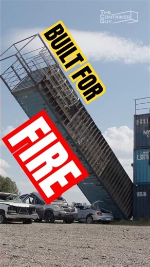 Custom Container Build for Firefighters #containermodification #firetraining