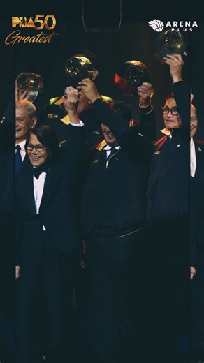 ✨ The brightest stars in PBA history lit up the night at the PBA 50th Anniversary Gala Night 💫🏀 #PBAat50 | PBA