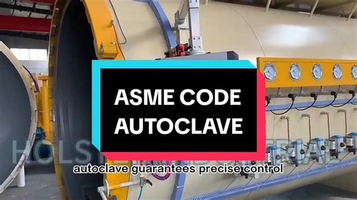 ASME Certified PLC Autoclave for Carbon Fiber Products