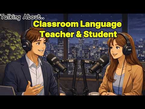 Classroom English Conversation | Teacher & Student Dialogue for Beginners