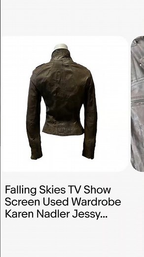 Falling Skies TV Show Screen Used Wardrobe Karen Nadler Jessy Schram Jacket
