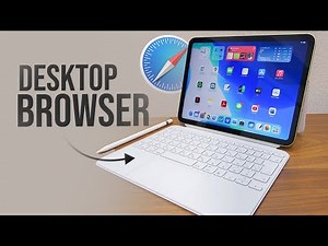 How to Use Desktop Browser on iPad (tutorial)