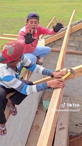 construction Idea trick smart working 🧠#construction #idea #trick #woodworking