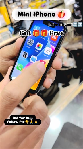 Paras Arora on Instagram: "🤏Mini 17 pro Max Coming soon🍎🍎🤩🤩🤩 #trending #iphone #miniiphone #🍎 #ajnala"