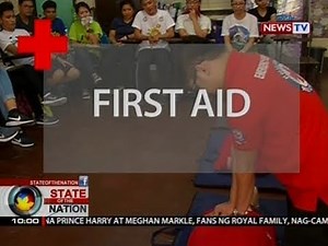 SONA: First aid at basic life support training, hatid ng summer clinic ng Phl Red Cross