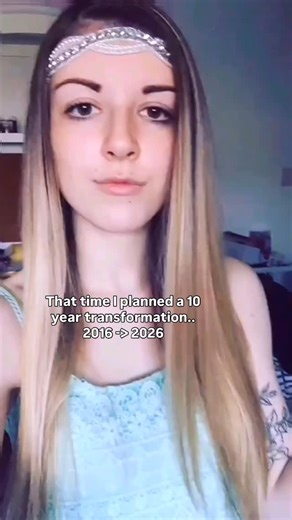 becca on Instagram: "10 years later and it’s done 🤘🏼 #glowup #glowupchallenge #brunettes #10yearchallenge #transformationchallenge"