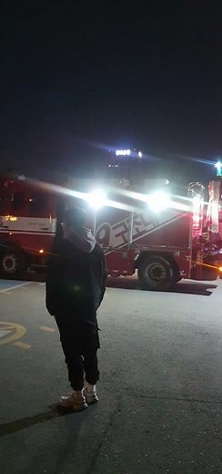 걸어 가다 마주친 119 화재출동 #긴급출동 #화재출동 #소방차 #전주덕진소방서