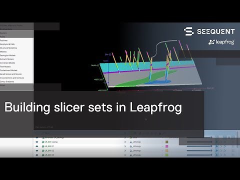 Building slicer sets in Leapfrog