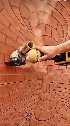 Brick artwork #constructionchannel #bricklaying #build