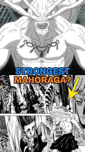 Strongest Mahoraga explained. #anime #jujutsukaisen #jjk