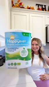 “We are so grateful we finally found a great formula like Happy Baby Organic! formula is the only USDA organic formula with pre and probiotics. It makes our daughter so happy! Picking a formula for your baby can be so stressful, but I feel so confident in our choice!” 📸 @haven.presley | Happy Family Organics