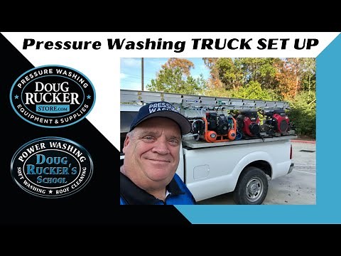 Pressure Washing Truck Setup [Skid for Professional Service[