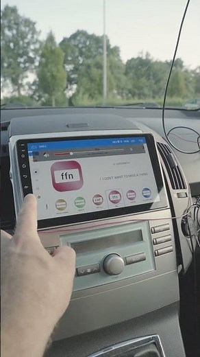 DAB+ RADIO ANTENNA Temporarily connected and it works! #dab #androidradio #DAB+