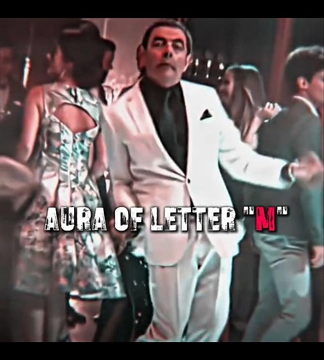 Aura of letter "M" 🔥☠ #aura #letter #edit #vortexeditz #shorts
