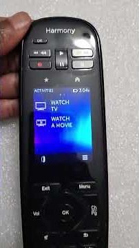 Turning on and off - Logitech Harmony N-R0007 remote control