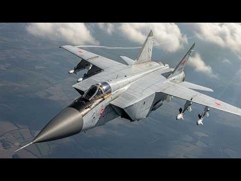 MiG 31 Foxhound: Terrifying Supersonic Power Crushing Ukraine's Air Defenses