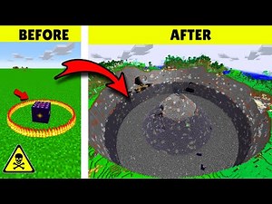 TOP 5 MOST DESTRUCTIVE TNT EXPLOSIONS in Minecraft You Won't Believe