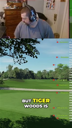 Virtual Golf: Clutch Shot for Birdie, Leading the Game! #shorts