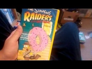 My Simpsons DVD/VHS collection part 2 - the final DVD/the vhs tapes plus a few games/a surprise!!