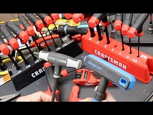 Craftsman Hex Wrench Sets: Plenty of room for innovation and why T-handles are not always better.