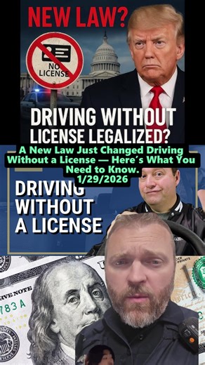 A New Law Just Changed Driving Without a License — Here’s What You Need to Know. #NewLaw #DrivingLaw #LegalUpdate #KnowYourRights #PublicSafety