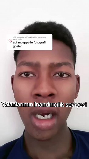 Yalanlarımın inandırıcılık seviyesi #keşfet #keşfetbeniöneçıkar #keşfetteyiz #mbappe #futbol⚽️