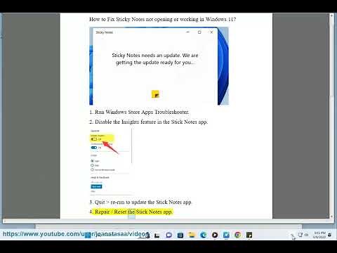 Fix Sticky Notes not opening or working in Windows 11/10