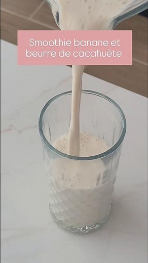 Ep 1 - Smoothie banane et beurre de cacahuète - recette rapide et healthy