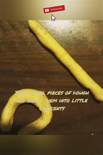 Walnut Crescent Cookies Recipe #christmas #trending