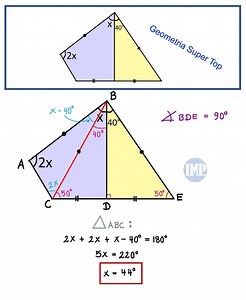 15K views · 167 reactions | Geometría, suma de los ángulos de un triangulo. #Matemáticas #geometry #fblifestyle | IMP | Facebook