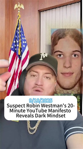 Suspect Robin Westman's 20-Minute YouTube Manifesto Reveals Dark Mindset #us #elkingfresh #usa #news #fyp