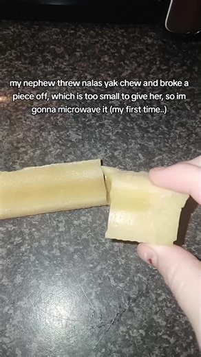 Microwaving Yak Chew: A Dog's New Favorite Treat