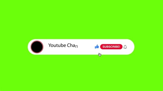 Subscribe, Subscribe Button, Social. Free Stock Video