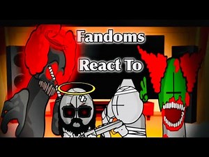 Fandoms React To Madness Combat || GCRV || • Dreamixx •