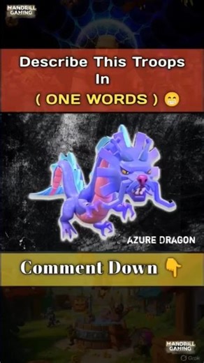 Troops Roast Challenge #azuredragon #coc #shorts