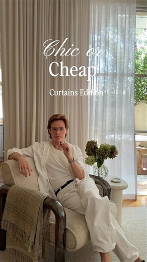 Chic or cheap - #curtains edition for your home. #interiordesigntips