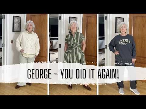 ⭐️GEORGE AT ASDA ⭐️ FABULOUS HAUL IN MY HALL ⭐️ AGE 68 ⭐️ SIZE 16 ⭐️ 5'6" TALL⭐️