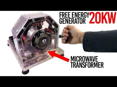 How to Build a 20kW 110-220 Volt FREE ENERGY Generator