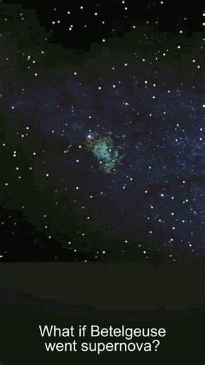 What if Betelgeuse went supernova? #astronomy #supernova #stars #earth